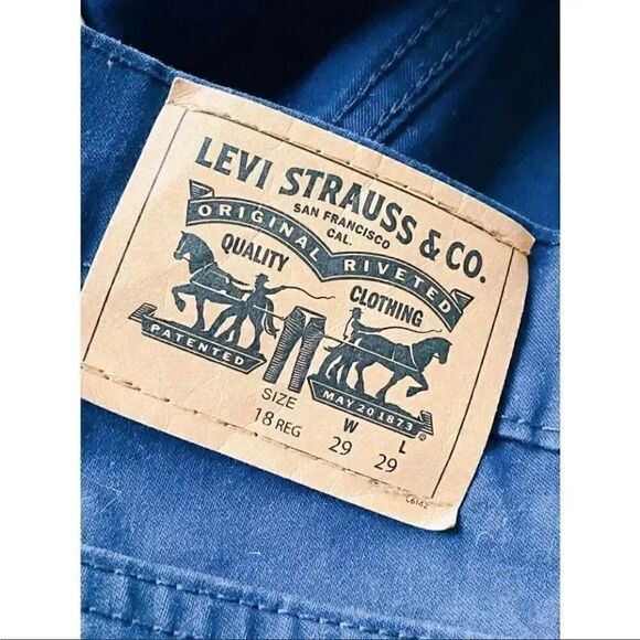 Levi Strauss 511 Slim Brushed Cotton Navy Ultra Soft Unisex Jeans
Size: 18 - Picture 7 of 10